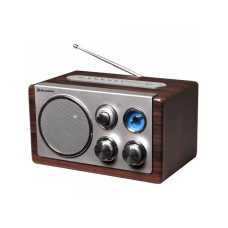 ROADSTAR RSHRA1345US - RETRO RADIO SA DRVENIM KUĆIŠTEM USB/SD