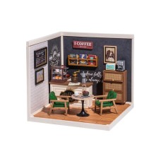 Robotime Breezy Time Café (DW001B), drvena maketa