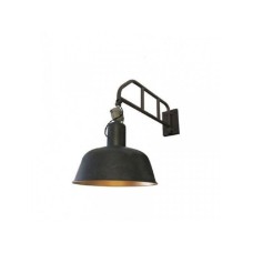 RUSTIK 95 ZIDNA LAMPA 1*E27 BLACK/GOLD