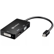 Sandberg Adapter Mini DisplayPort - HDMI/DVI/VGA 509-12