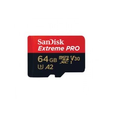 SANDISK 64GB Extreme Pro (SDSQXCU-064G-GN6MA) memorijska kartica microSDXC class 10+adapter