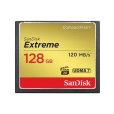 SANDISK COMPACT FLASH CARD.128GB Extreme SDCFXSB-128G-G46