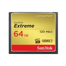 SANDISK COMPACT FLASH CARD 64GB Extreme SDCFXSB-064G-G46