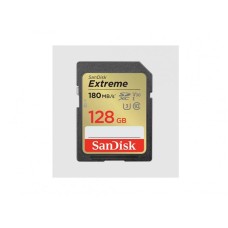 SANDISK SDXC 128GB Extreme, 180MB/s UHS-I Class10 U3 V30