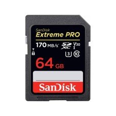 SANDISK SDXC 64GB Extreme 170MB/s V30  UHS-I Class10 U3 V30