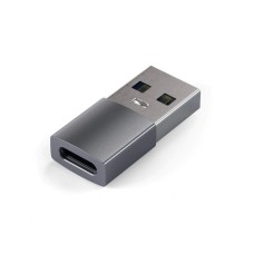SATECHI Aluminum Type-A to Type-C Adapter - Space Grey