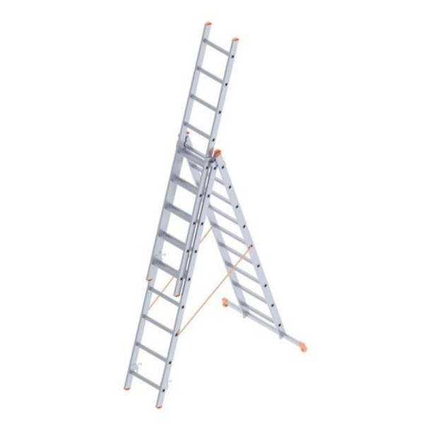 Savacoop Merdevine aluminijumske, 3x9