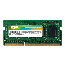 SILICON POWER SODIMM 4GB DDR3, 1600MHz, SP004GBSTU160N02