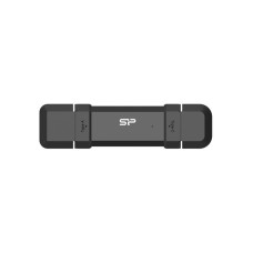 SILICON POWER 500GB Portable Stick SSD DS72 USB 3.2 Gen 2 Type-A & Type-C SP500GBUC3S72VPK