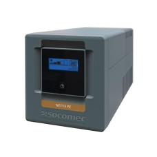 SOCOMEC UPS NeTYS PE 1000VA/600W 230V 50/60Hz AVR, Step wave, LCD displej, RJ45, 1xUSB