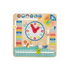 TOOKY TOY Drvena igračka Sat sa kalendarom TF329 107/72370 TOOKY TOY Drvena igračka Sat sa kalendarom TF329 107/72370