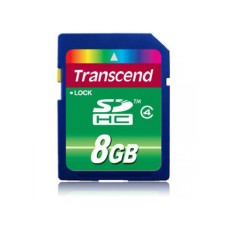 TRANSCEND Secure Digital, 8 GB, klasa 4 (TS8GSDHC4)