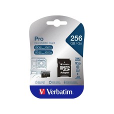 VERBATIM Micro SDXC C10 U3 256GB (47045)