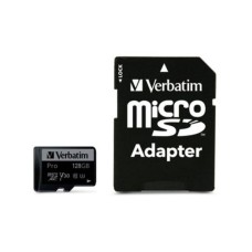 VERBATIM Pro microSDXC CL10 UHS-3 128GB (47044)