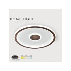 VESTA 523 Plafonska svetiljka 40W 3000/4500/6000K TAMNO DRVO (Ø 400) VESTA 523 Plafonska svetiljka 40W 3000/4500/6000K TAMNO DRVO (Ø 400)