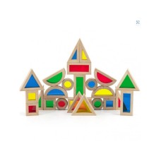 VIGA Drvena senzorna geometrijska tela igra