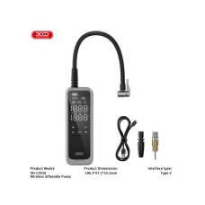 XO Bežični auto kompresor CZ018 5000mah 85W