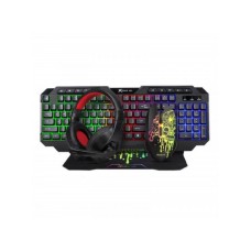 XTrike Tastatura+ miš+ slušalice + podloga usb CMX415 4u 1 gejmerski set