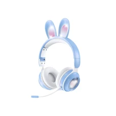 3G Bluetooth slusalice Bunny plave