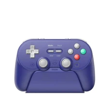 8bitdo Bežični gamepad Pro 3 BT/2.4Ghz/Multi platform/Vibracija/Hall Effect/TMR/Purple edition+Dock 8bitdo Bežični gamepad Pro 3 BT/2.4Ghz/Multi platform/Vibracija/Hall Effect/TMR/Purple edition+Dock