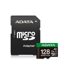 ADATA Micro SDXC 128GB Class 10 + adapter 180/160 MB/s UD128GUI3V30A2SP-RA1