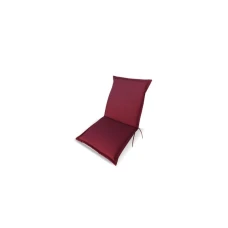 AGROMARKET Jastuk sa naslonom za stolice 49x119x4 bordo