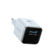 ANKER Nano 45W putni zidni punjač sa ekranom, USB-C port, plavi ANKER Nano 45W putni zidni punjač sa ekranom, USB-C port, plavi