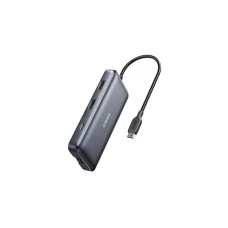 ANKER PowerExpand 8-in-1 USB-C PD Media Hub Gray (A83800A1)