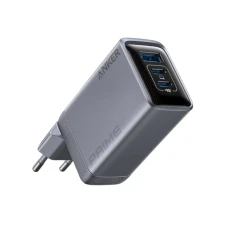 ANKER Prime 100W GaN zidni brzi punjač, 3-porta 2x USB-C i 1x USB-A srebrni