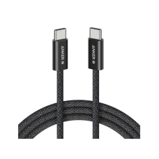 ANKER Zolo USB tip-C kabl M/M 1m, za Apple, super brzo punjenje 240W/480Mbps, pleteni, crni