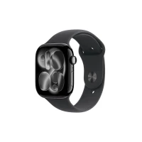 APPLE Watch S11 Cellular 42mm Jet Black Aluminium Case with Black Sport Band - S/M (mf834rk/a)