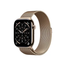 APPLE Watch S11 Cellular 46mm Gold Titanium Case with Gold Milanese Loop - S/M (mfd74rk/a) APPLE Watch S11 Cellular 46mm Gold Titanium Case with Gold Milanese Loop - S/M (mfd74rk/a)