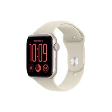 APPLE Watch SE 3 GPS 44mm Starlight Aluminium Case with Sand Sport Band - S/M (MJL34RK/A)