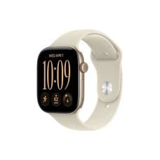 APPLE Watch Series 12 GPS 42mm Light Gold Aluminium Case with Sand Sport Band - M/L (MJEE4WF/A) APPLE Watch Series 12 GPS 42mm Light Gold Aluminium Case with Sand Sport Band - M/L (MJEE4WF/A)