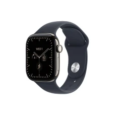 APPLE Watch Series 12 GPS + Cellular 42mm Natural Titanium Case with Navy Blue Sport Band - M/L (MJGG4WF/A) APPLE Watch Series 12 GPS + Cellular 42mm Natural Titanium Case with Navy Blue Sport Band - M/L (MJGG4WF/A)