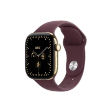 APPLE Watch Series 12 GPS + Cellular 42mm Radiant Gold Titanium Case with Burgundy Sport Band - M/L (MJGK4WF/A) APPLE Watch Series 12 GPS + Cellular 42mm Radiant Gold Titanium Case with Burgundy Sport Band - M/L (MJGK4WF/A)