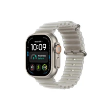 APPLE Watch Ultra 4 GPS + Cellular 49mm Natural Titanium Case with Translucent Grey Ocean Band (MJAD4SE/A) APPLE Watch Ultra 4 GPS + Cellular 49mm Natural Titanium Case with Translucent Grey Ocean Band (MJAD4SE/A)