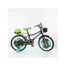 ARISTOM 724-20” Crosser Dečiji bicikl sa pomoćnim točkovima crno-zeleni