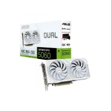 ASUS NVidia GeForce RTX 5060 8GB 128bit DUAL-RTX5060-O8G-WHITE grafička karta ASUS NVidia GeForce RTX 5060 8GB 128bit DUAL-RTX5060-O8G-WHITE grafička karta