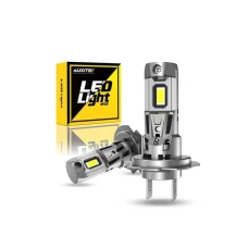 AUXITO LED H7 Auto sijalice 1:1 sa Turbo Hlađenjem 6500K DD-M5S-H7 Set 2 kom