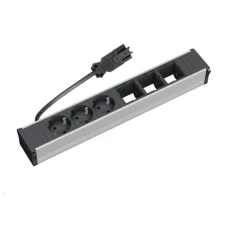 BACHMANN CONI napojni modul 3x šuko+ 3x prazno mesto, kabl 0,2m GST18