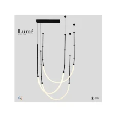 BBLINK AURORA 16 LUSTER 42W 3000K CRNA