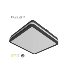 BBLINK LED PLAFONJERA NORA 24W CCT CRNA IP65