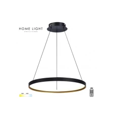 BBLINK SOLEA 61 LUSTER 25W 3000/4000K CRNA