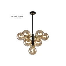 BBLINK TALIA 13 LUSTER 10*G9 CRNA/BAKAR