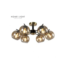 BBLINK TALIA 31 LUSTER 6*E14 CRNA/BAKAR