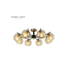 BBLINK TALIA 32 LUSTER 8*E14 CRNA/BAKAR