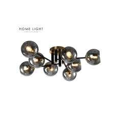 BBLINK TALIA 37 LUSTER 8*E14 CRNA/BAKAR