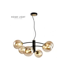 BBLINK TALIA 48 LUSTER 6*G9 CRNA/BAKAR