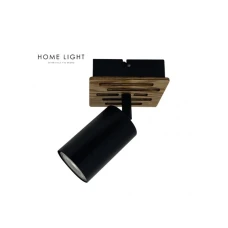 BBLINK TALIA 65 SPOT SVETILJKA 1*GU10 CRNA/DRVO